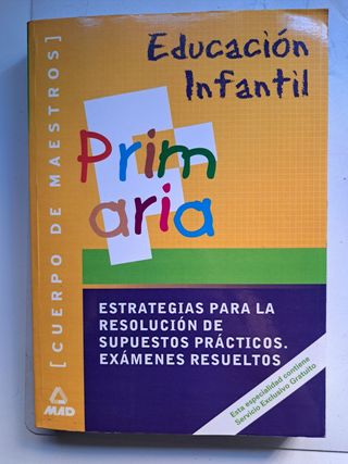 Cuerpo de maestros, Educación Infantil. Program...