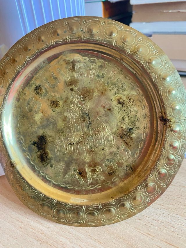 Plato Souvenir Marruecos
