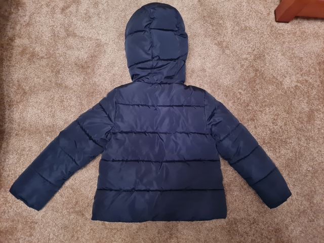 Plumifero niña azul marino T5-6 años