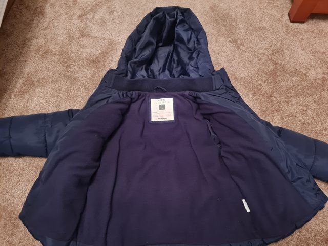 Plumifero niña azul marino T5-6 años