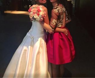 Vestido de novia Silvia Navarro. 