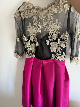 Vestido de novia Silvia Navarro. 