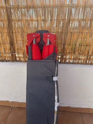 Cuna de viaje con diseño de Londres