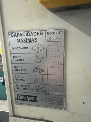 Máquina multifuncional Blecken CU50AR