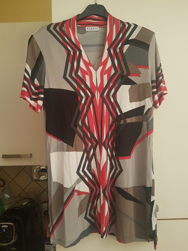 Blusa BARONI donna fantasia geometrica