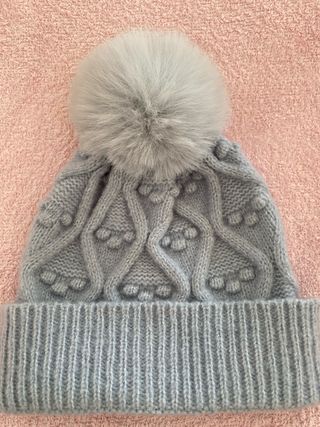 Conjunto gorro y cuello tejido talla 50 cm