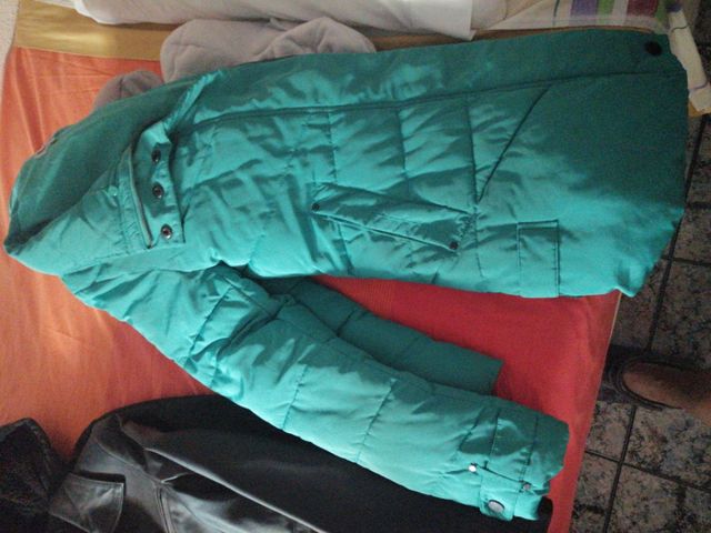 Anorak Adolfo Domínguez verde talla M