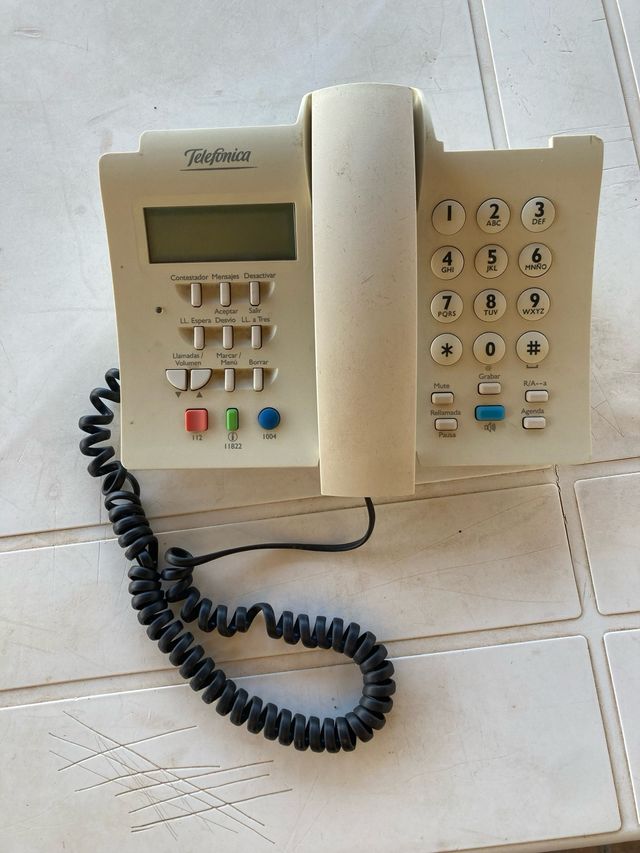 Teléfono Domo Telefónica Beige