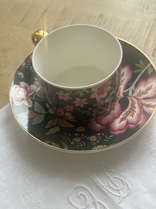 Taza de café floral El Corte Inglés