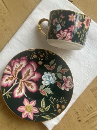 Taza de café floral El Corte Inglés