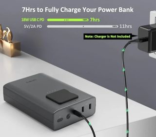 Omars Cargador Portátil 90W AC + 18W PD