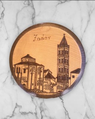 Decorazione in legno inciso Zadar