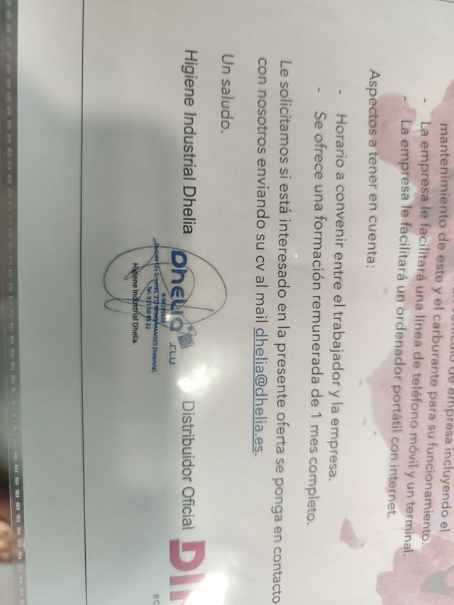 Técnico montaje y reparación