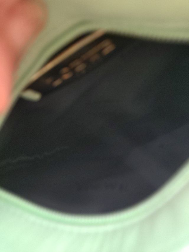 Bolso Loewe verde menta 18x16 cm