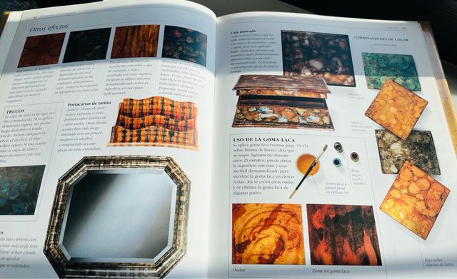 Tecnicas de dorado y decoración