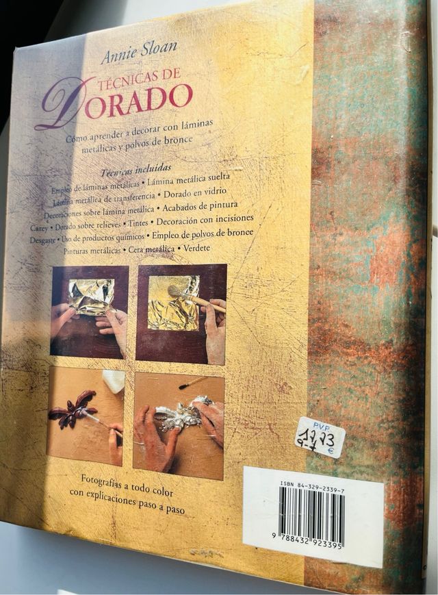 Tecnicas de dorado y decoración