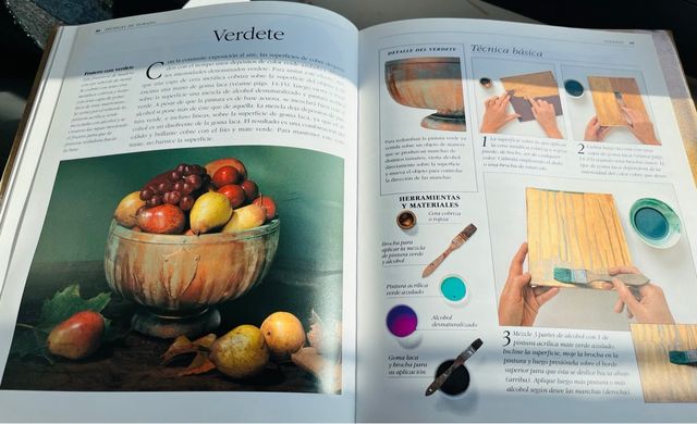 Tecnicas de dorado y decoración