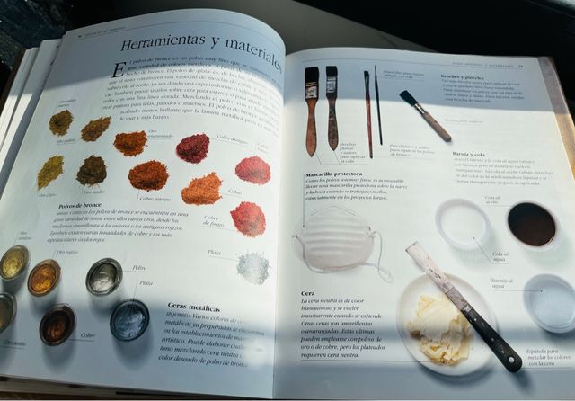 Tecnicas de dorado y decoración