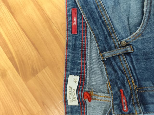 Pantalón Easy Wear Talla 44 Azul