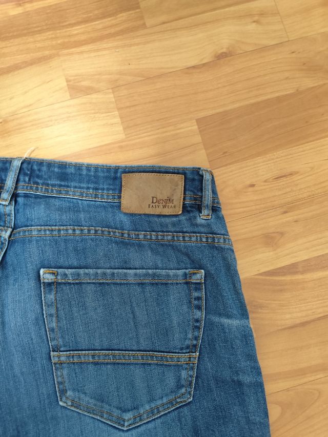 Pantalón Easy Wear Talla 44 Azul