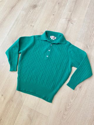 Jersey Loewe Lana Cordero Verde Talla M