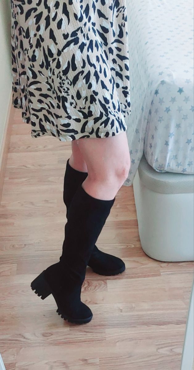 Botas alta ajustable