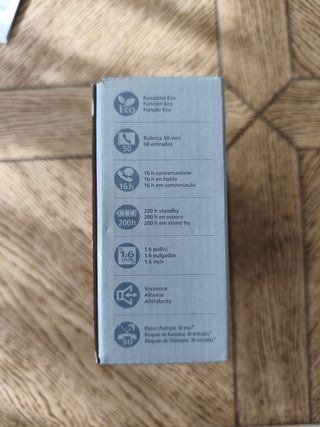 Teléfono Inalámbrico Panasonic KX-TGC310 Negro