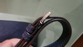 Bolso Michael Kors Piel Azul y Plateado Nuevo
