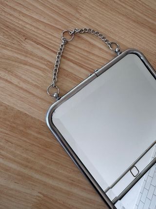 Espejo Zara Home Colgante Plata