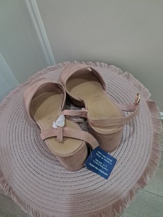 Sandalias Mary Paz rosas talla 39