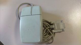 Ratón Puerto Serie Gris/Blanco