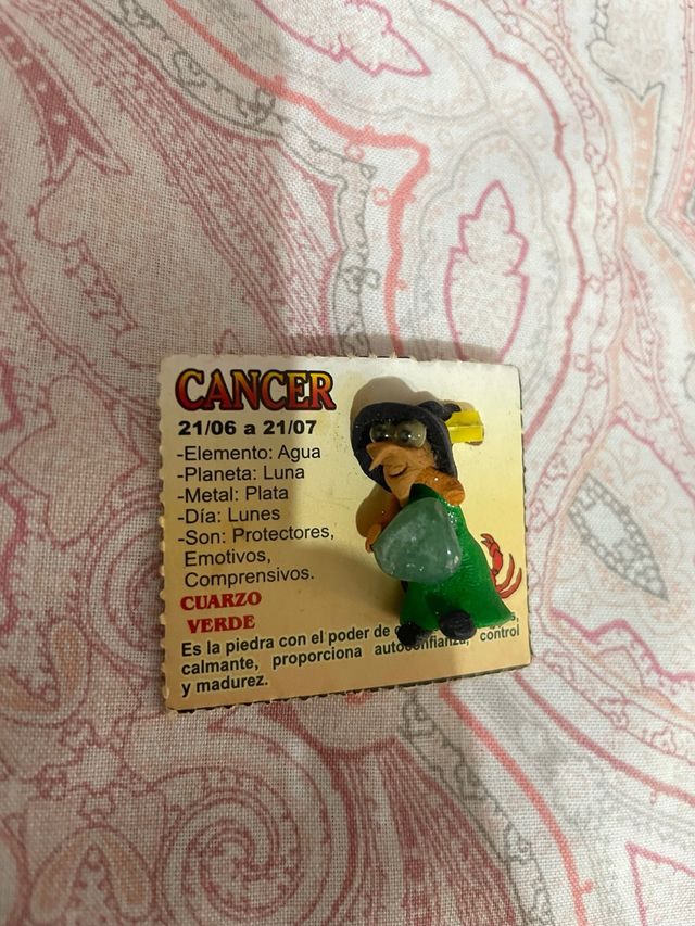 Abalorio Horóscopo Cáncer Piedra Verde