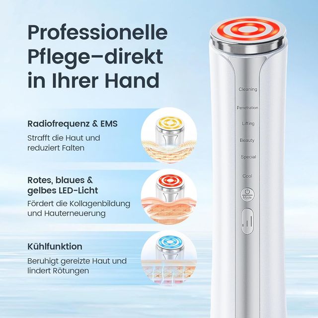 ☆ Radiofrequenza facciale con funzione di raffreddamento