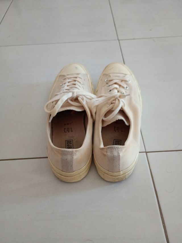Zapatillas Converse Beige Bajas