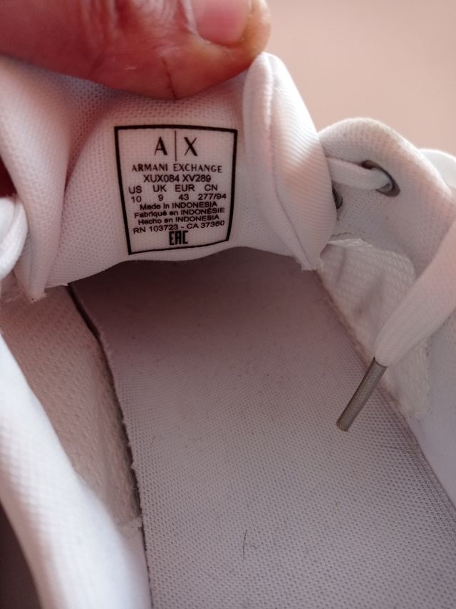 Zapatillas Armani Exchange Talla 43