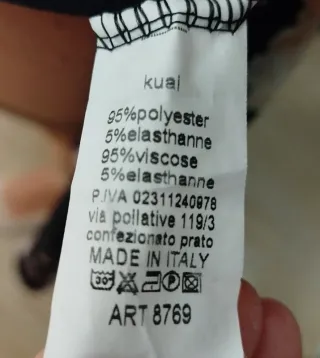 Vestito lungo floreale