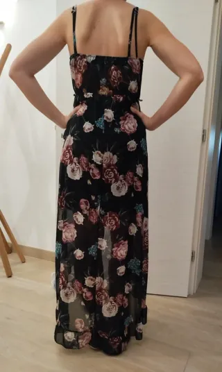 Vestito lungo floreale