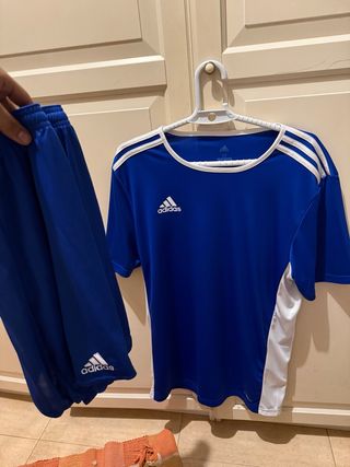 Conjunto Adidas Azul Talla M