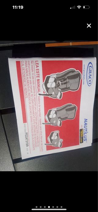 Graco modelo Nautilus
Silla Coche  Grupo 1-2-3