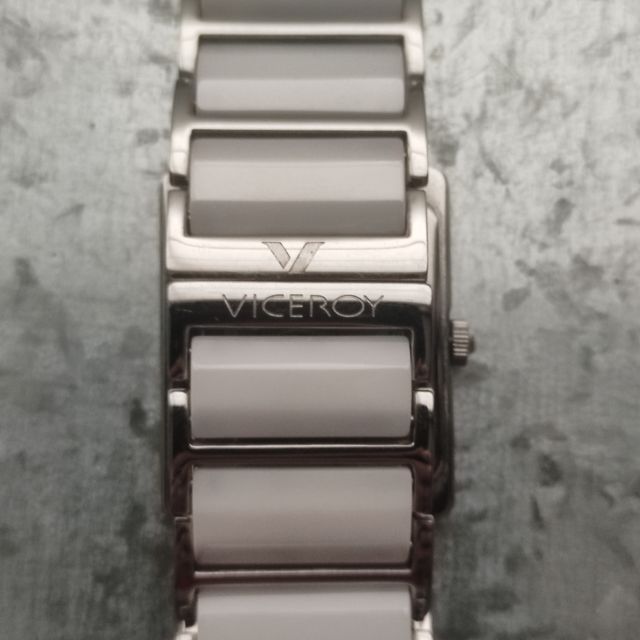 Reloj Viceroy Mujer Plata y Blanco