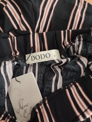 Pantalones rayas cortos de vestir