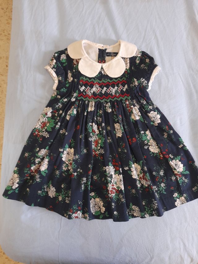 Vestido de menina floral Tizzas