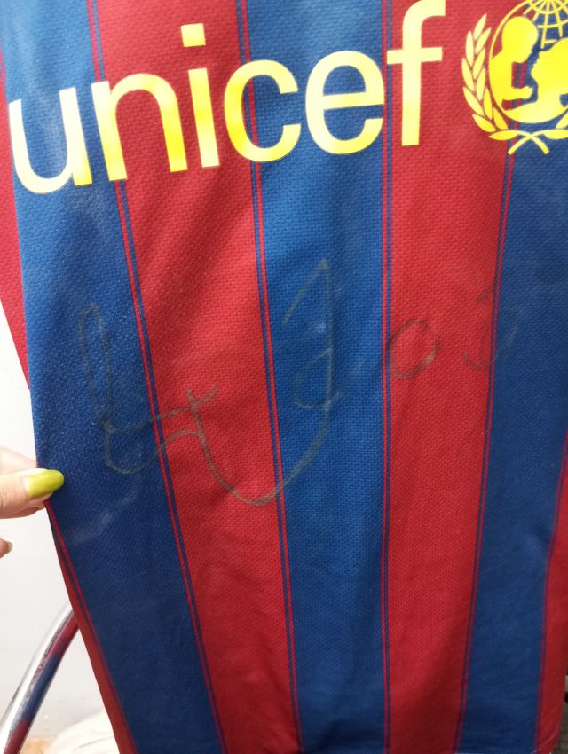 FC Barcelona 2011 camiseta futbol football shirt F