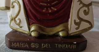 Statua Maria SS.  Del Tindari Nera con Bambino