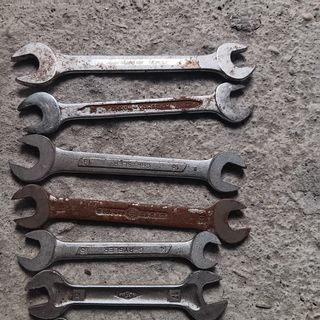 15 llaves fijas desde 6 hasta 22