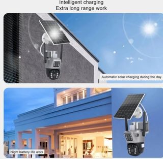 Cámara Vigilancia WiFi Solar Exterior