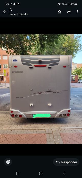 Autocaravana Ford  Hymer Van 512.