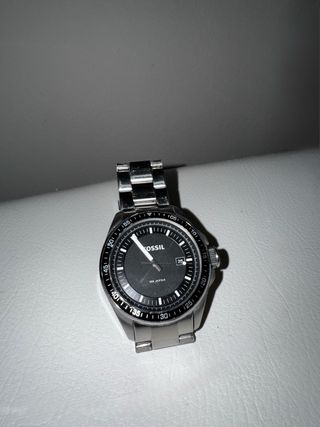 Orologio Fossil nero e argento