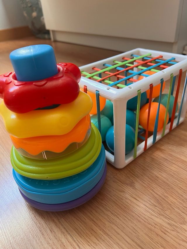 Set primeros juegos bebé psicomotricidad