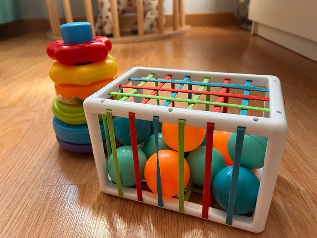 Set primeros juegos bebé psicomotricidad